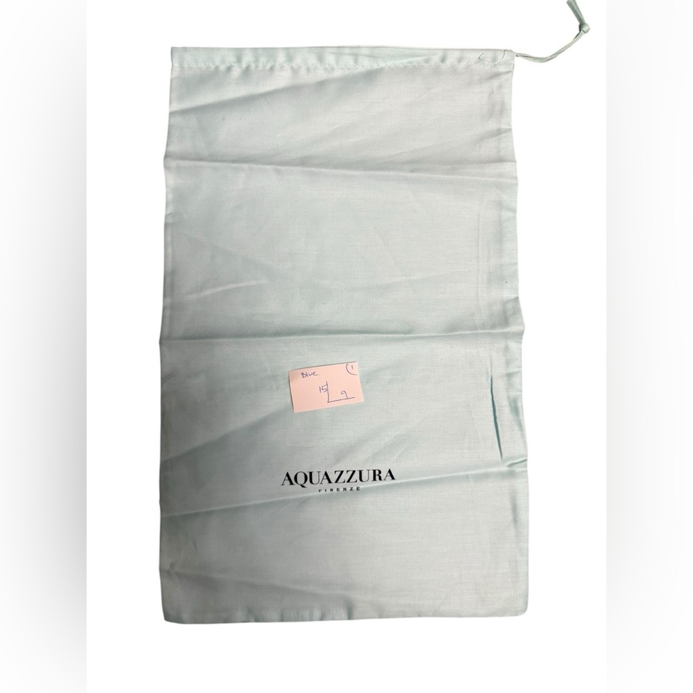 Aquazzura Light Blue Dust Bag
